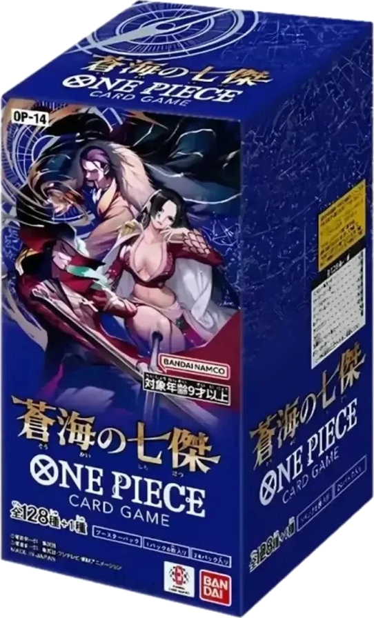 One Piece TCG: OP14 The Azure Sea's Seven - Japanese Booster Box