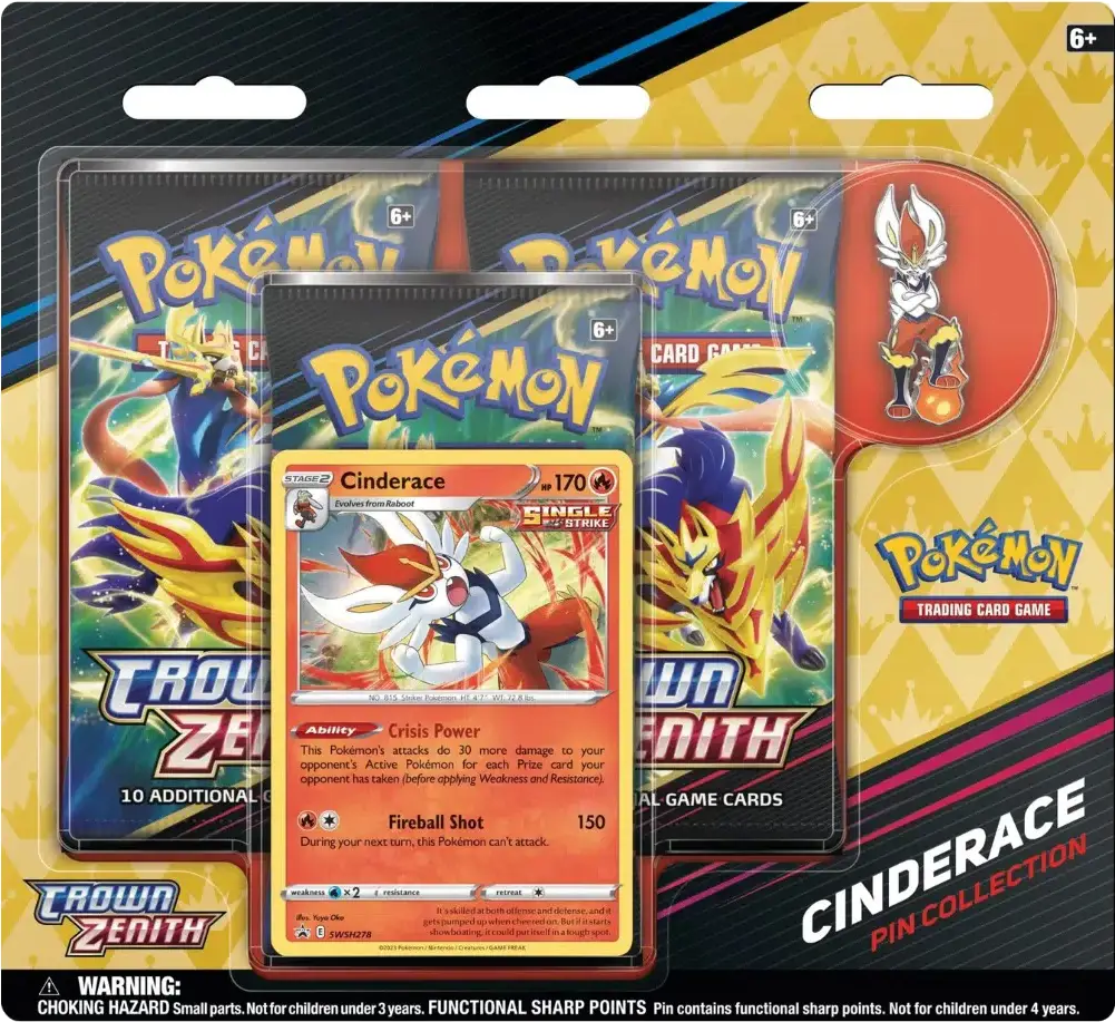 Crown Zenith: Pin Collection 3-Pack Blister