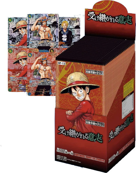 One Piece TCG: OP13 Carrying on His Will - Japanese Booster Box