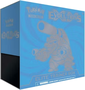 Pokemon Evolutions Blastoise Elite Trainer Box