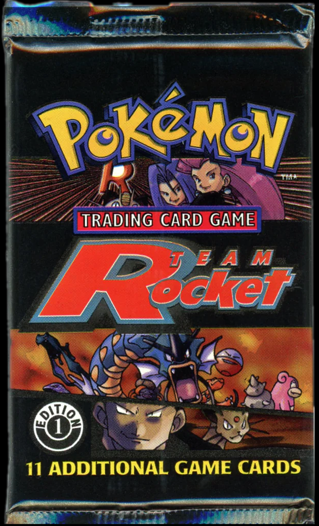 Pokemon 1st Edition Team Rocket Booster (Boxbreak)