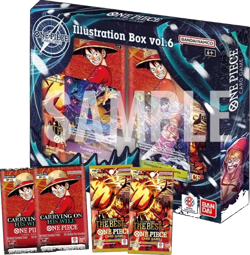One Piece Card Game Illustration Box Vol. 6