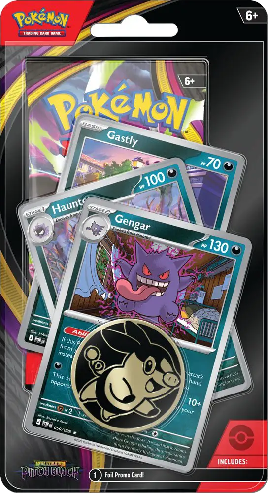 Pitch Black Premium Checklane Gengar (PRE ORDER)