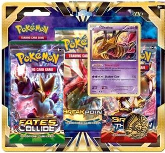 Pokemon Xy 3-Pack Blister Giratina