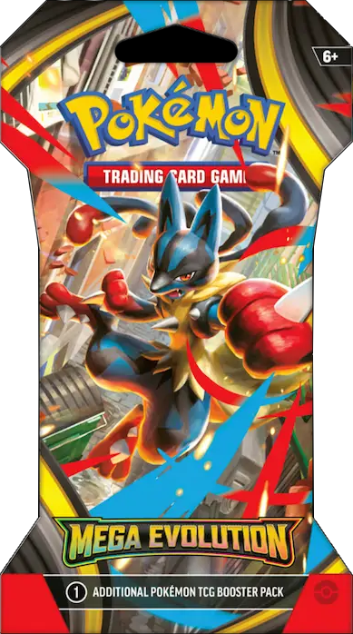 Pokemon Mega Evolution Sleeved Booster Pack