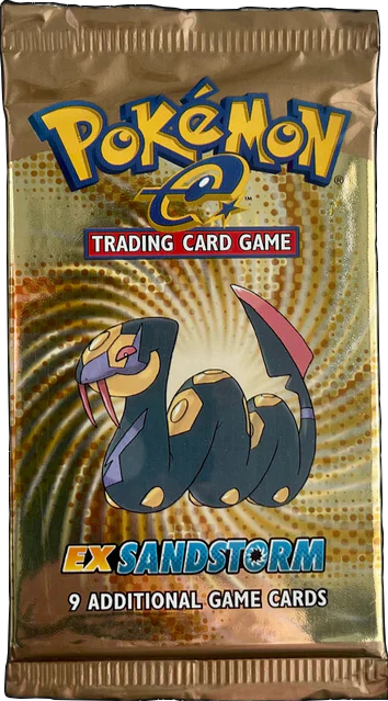 Pokemon EX Sandstorm Booster