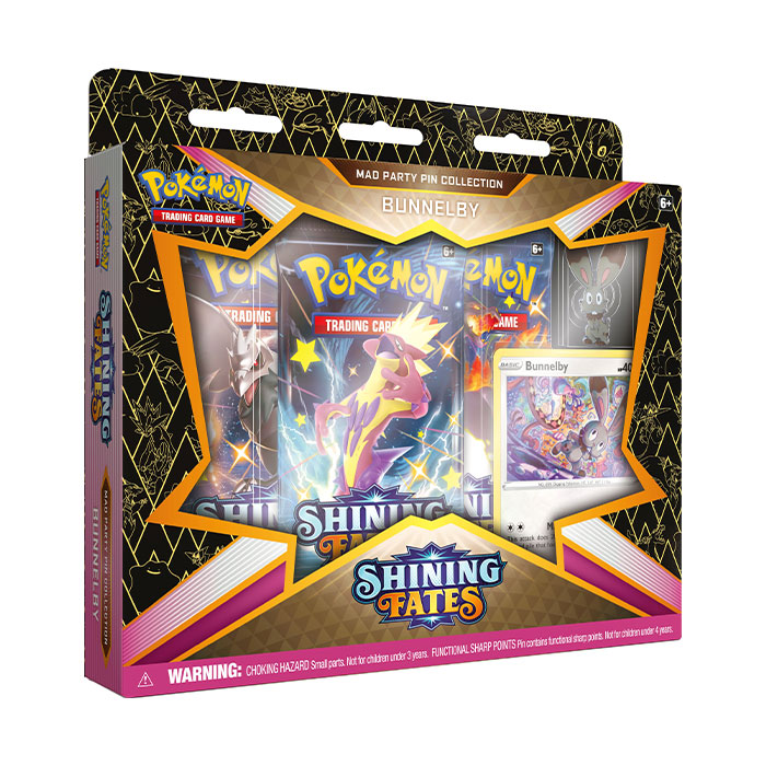 Shining Fates Pin Collection Box – Bunnelby box