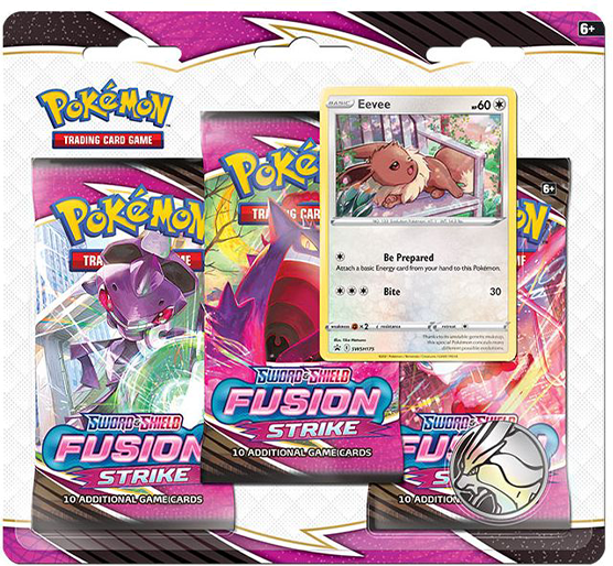 Fusion Strike 3 Pack Blister