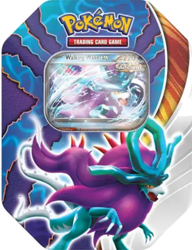 Pokemon Paradox Clash Tin Walking Wake
