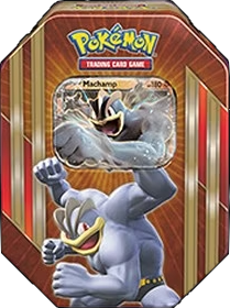Pokemon 2016 Triple Power Tin (Machamp)