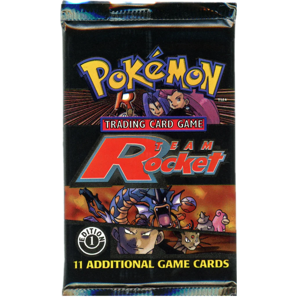 1st Edition Team Rocket Booster (Boxbreak)