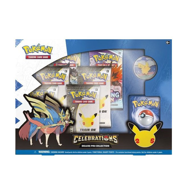 Celebrations Deluxe Pin Collection Zacian
