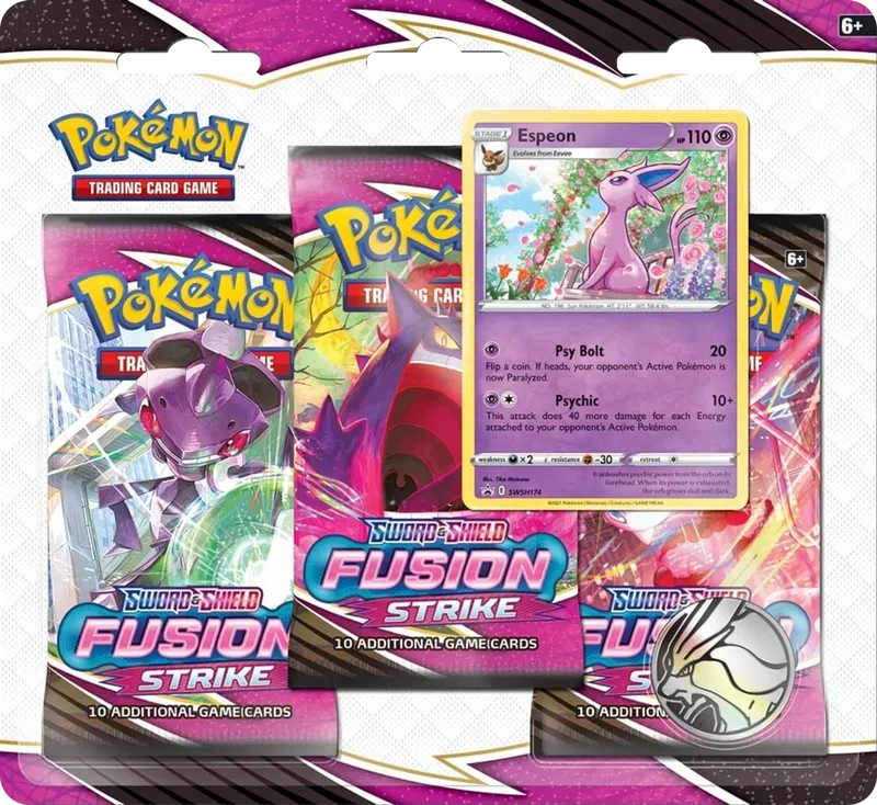 Fusion Strike 3 Pack Blister