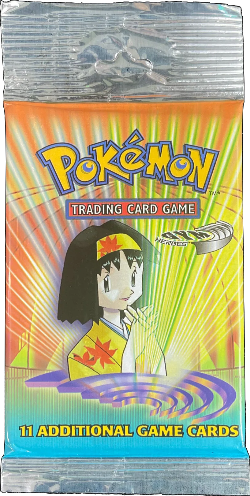 Pokemon Gym Heroes Long Crimp Booster pack