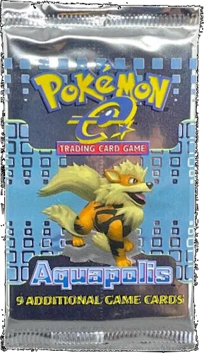 Pokemon Aquapolis Booster Pack (Tampered Sealed)