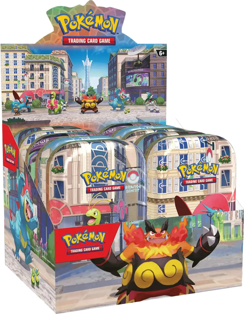Lumiose City Mini Tin Display
