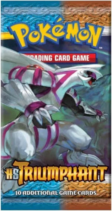pokemon HGSS Triumphant Booster pack (UNWEIGTED)