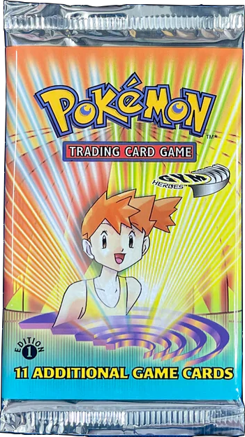 Gym Heroes Booster 1st Edition (100% HOLO OR FULL REFUND)