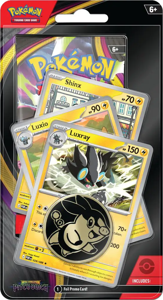 Pitch Black Premium Checklane Luxray (PRE ORDER)